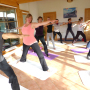 Yoga im Yoga-Wintergarten 2012