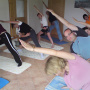 Yoga im Yoga-Wintergarten 2010